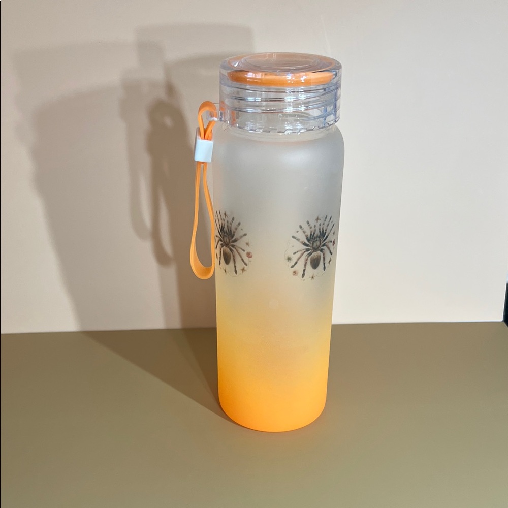 Orange Ombre Water Bottle